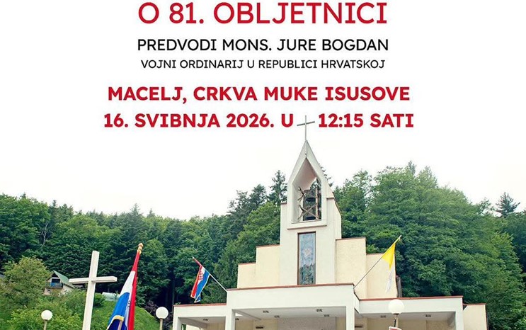Misa za žrtve bleiburške tragedije i Križnoga puta hrvatskoga naroda u Maclju